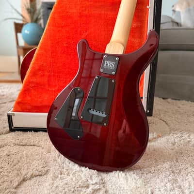 2022 PRS CE-24 Dark Cherry Sunburst w/ Hardshell Case and Original Gig Bag image 3