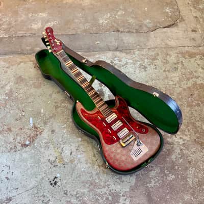 Hofner Galaxie 176 Deluxe 1960’s - Brokat original vintage Germany Höfner vinyl image 13