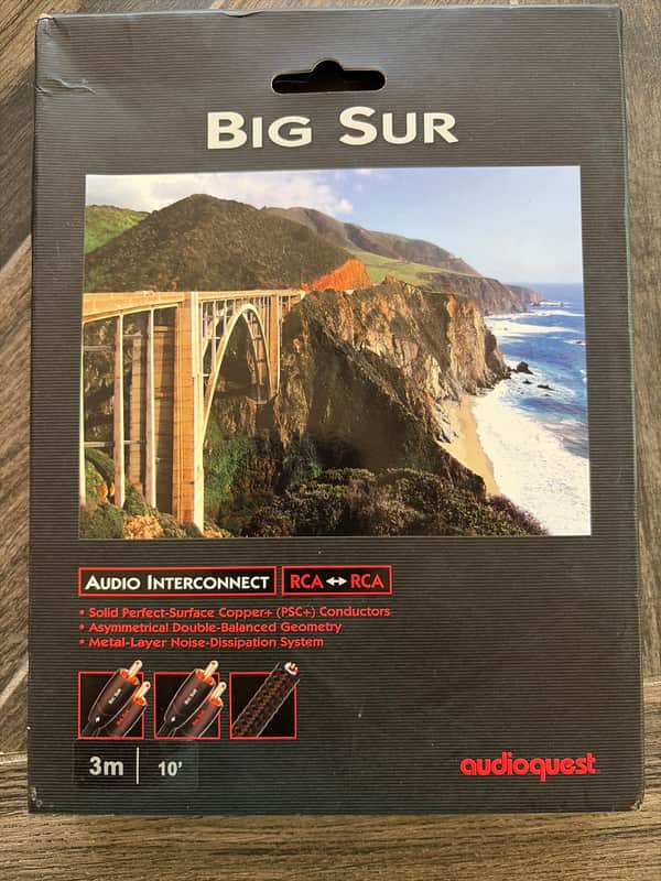 AudioQuest Big Sur - 3m RCA