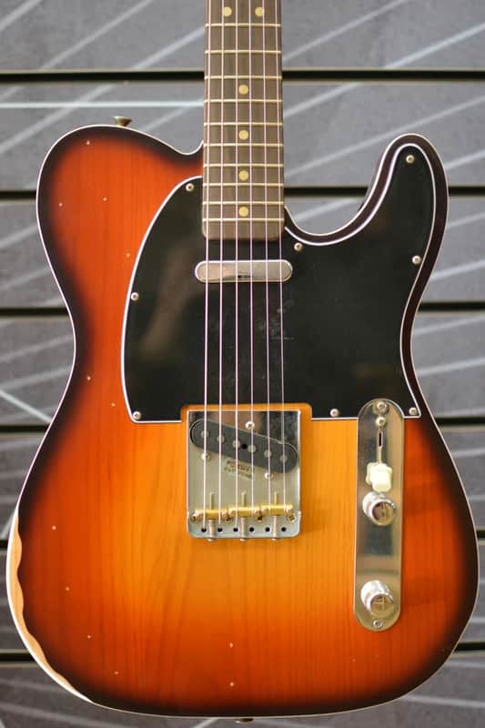 Fender Artist Jason Isbell Custom Telecaster 3-Colour Chocolate Burst Electric Guitar Incls Deluxe G image 1