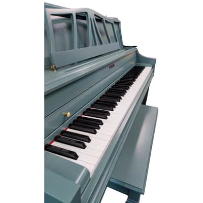 Used Baldwin Console Piano 1987 Model 2044-S With Bench Painted Rocky River image 3
