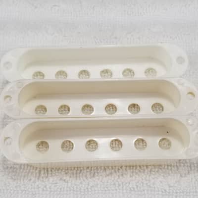 Early 1970s Fender Stratocaster Pickup Covers (3) image 2