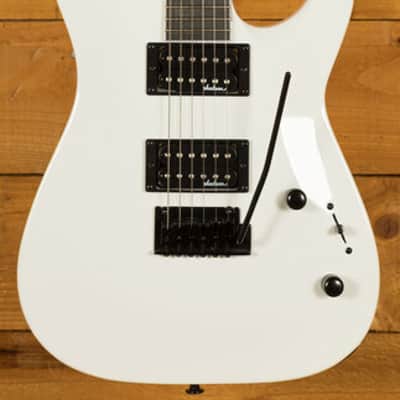 Jackson JS Series Dinky Arch Top JS22 DKA - Amaranth - Snow White image 8