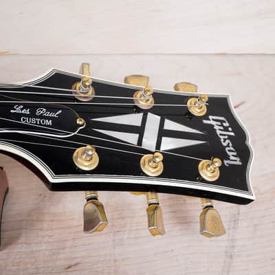Gibson Les Paul Custom 2001 Ebony Black Beauty Yamano Music w/ OHSC, Paperwork image 4