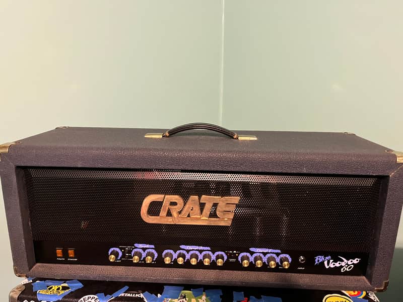 Crate Blue Voodoo Model BV-60H BV60 2-Channel 60-Watt Guitar Head 6L6 Tubes All BVH60 USA Generation Bild 1