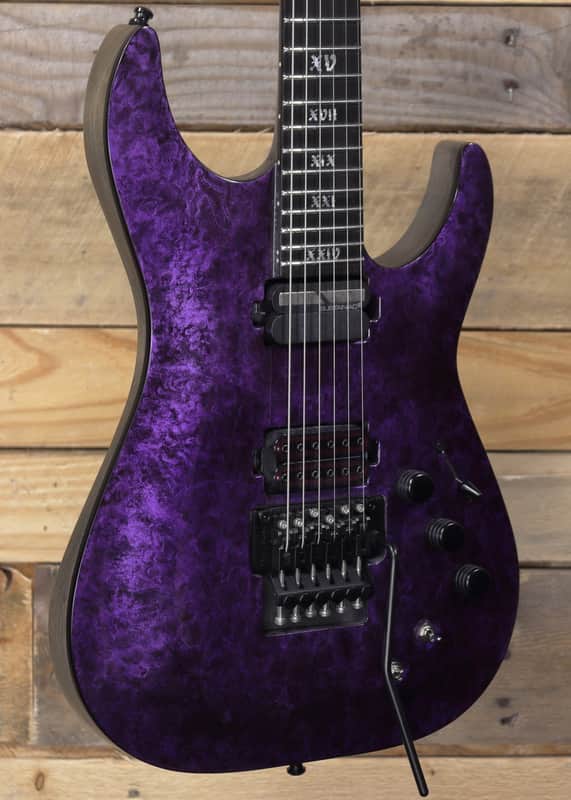 Schecter C-1 FR S Apocalypse Purple Reign Electric Guitar w/ Case