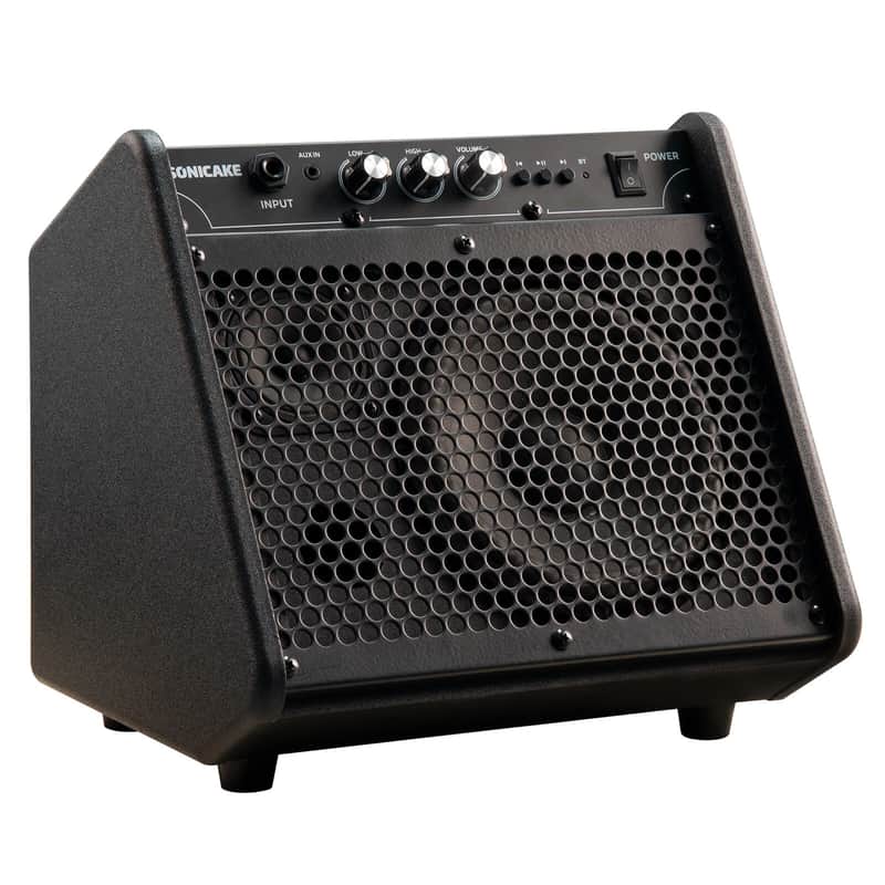 New SONICAKE Electric Drum Amplifier 20W Bluetooth Speaker System Dual Drivers image 1