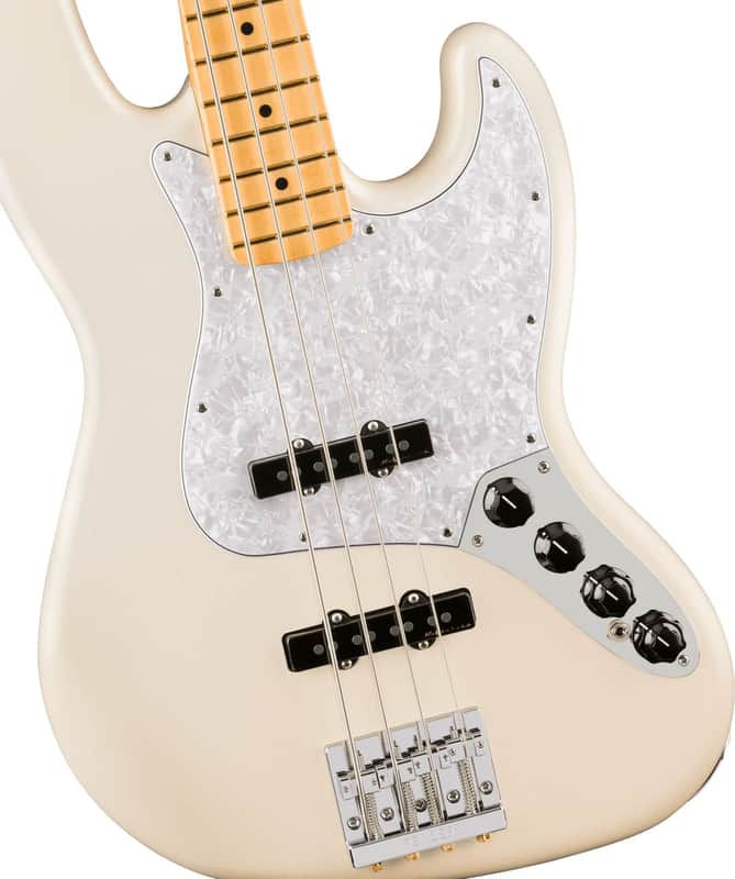Fender Player II Modified Active Jazz Bass, Maple Fingerboard, Olympic Pearl image 1