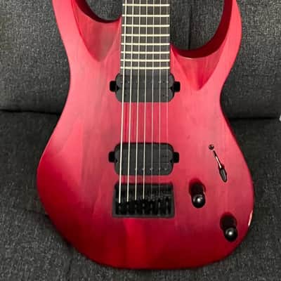 Solar Guitars A2.7TBR 2018 - Red Matte image 7