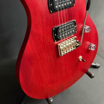 PRS SE CE 24 Standard Satin Electric Guitar Vintage Cherry w/ Gig Bag image 5