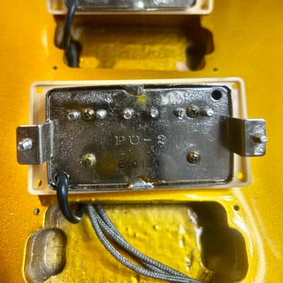 Greco EG-700 Gold Top “Super Sound Model” 1980 MIJ Japan – Maxon PU-2 PAF-Style Pickups, Vintage Japan image 24