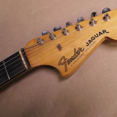 Vintage Fender Jaguar 1962 Black Refin SURFS UP image 3