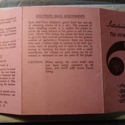 Gretsch Guarantee papers 6117 1967 image 7