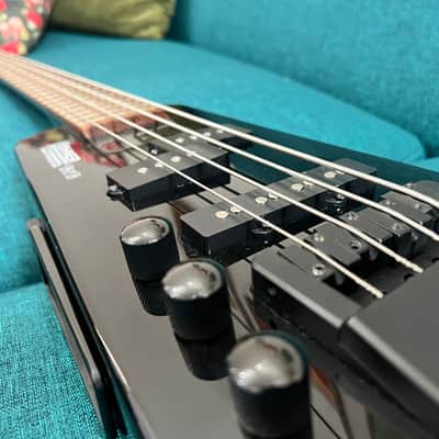 LEFTY Vintage 90s Hohner B2B Steinberger Headless PJ Bass image 2