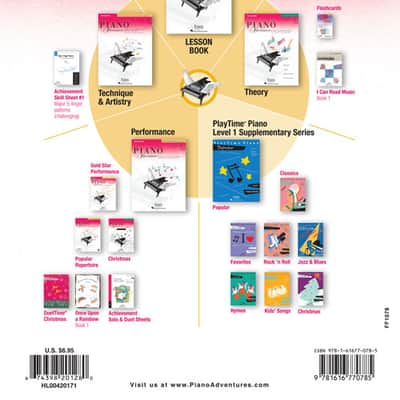 Hal Leonard Faber Piano Adventures - Level 1 Lesson Book - 2nd Edition image 8