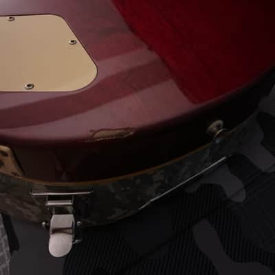 Peter Green Mod Greco Les Paul Style EG 59-60 Single Cutaway Standard 1985 - 1992 - Cherry Sunburst with HSC image 4