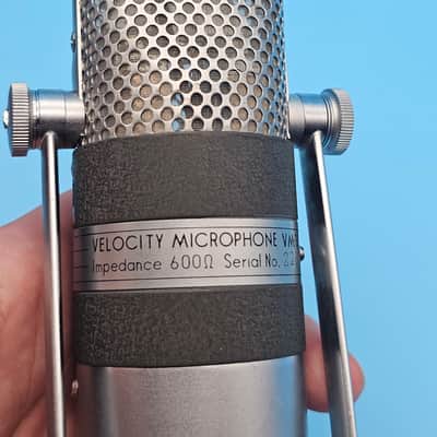 ☆Vintage 1960s Aiwa VM-15 *Serviced* Ribbon Microphone - Bi-directional RCA 77 Like Design Clone image 12