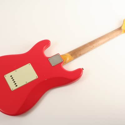 Nash Guitars S-63 Fiesta Red Lollar Pickups image 7