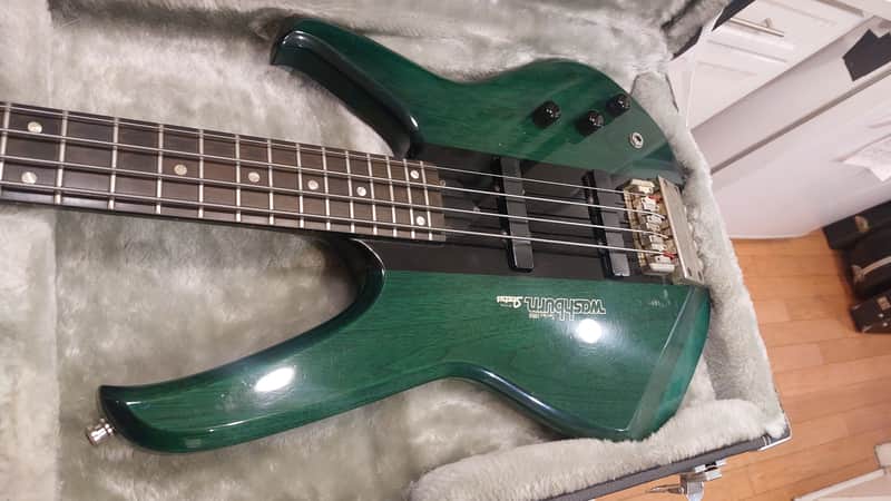 Washburn Status Series 1000 1988 - 1989 Headless 4-String Bass image 1