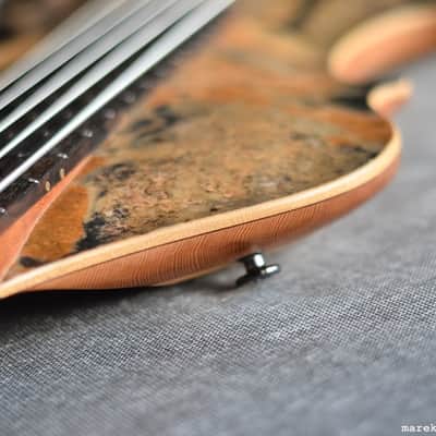 Stradi Symphony Stone 2016, STONE top, titanium frets, great sound and articulation image 5