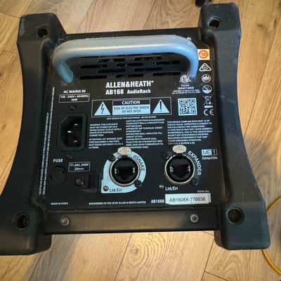 Allen & Heath AB-168 16-Channel Portable AudioRack Stage Box 2014 - Present - Black image 3