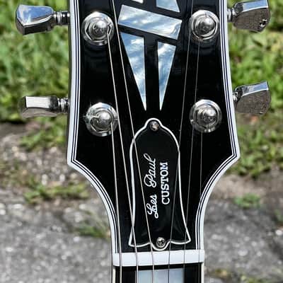 2022 Gibson Custom Shop Les Paul Custom Silverburst W/OHSC Adam Jones Style Tool image 5
