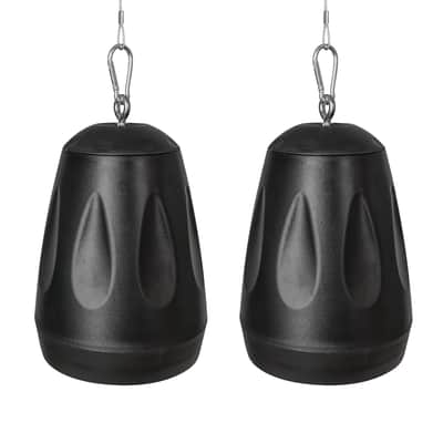 PAC80X4PD4B | Commercial Restaurant Power Amplifier Pendant Speaker Set, w/ a 2-Zone 70V/100V Amplifier w/ Bluetooth and 4 x Pendant Speakers, Black image 6