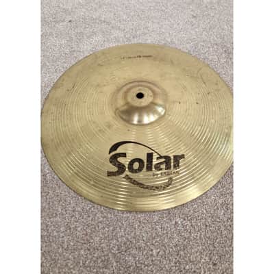 Solar 14" Hi Hats - Cymbals - Good image 2