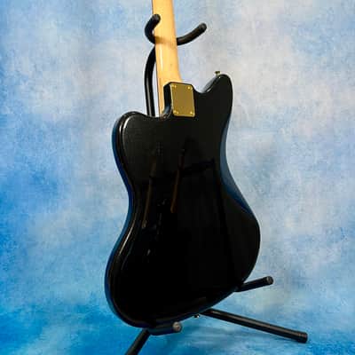 2025 Fender Japan Traditional Collection '60s Jazzmaster – Black Pearl / Gold, Matching Headstock, MIJ image 12