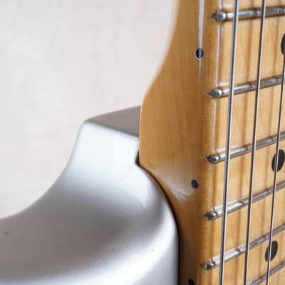 Fender American Original '50s Stratocaster 2020 Inca Silver USA Reissue w/ OHSC image 19