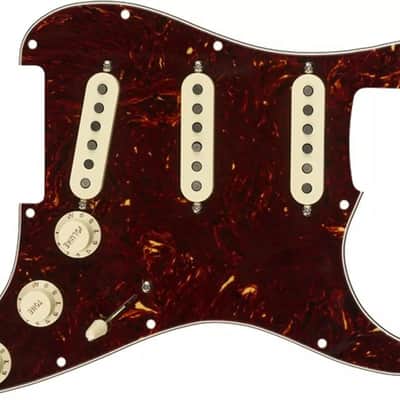 Fender® Factory Assembled Tex Mex Loaded Pickguard~SSS~Fender Boxed-Tortoise Shell/Aged White~Brand New image 2