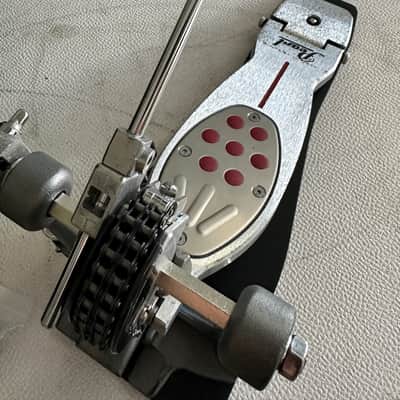 Pearl P2050C Eliminator Redline Chain-Drive Single Bass Drum Pedal 2010s - Silver / Black / Red image 7