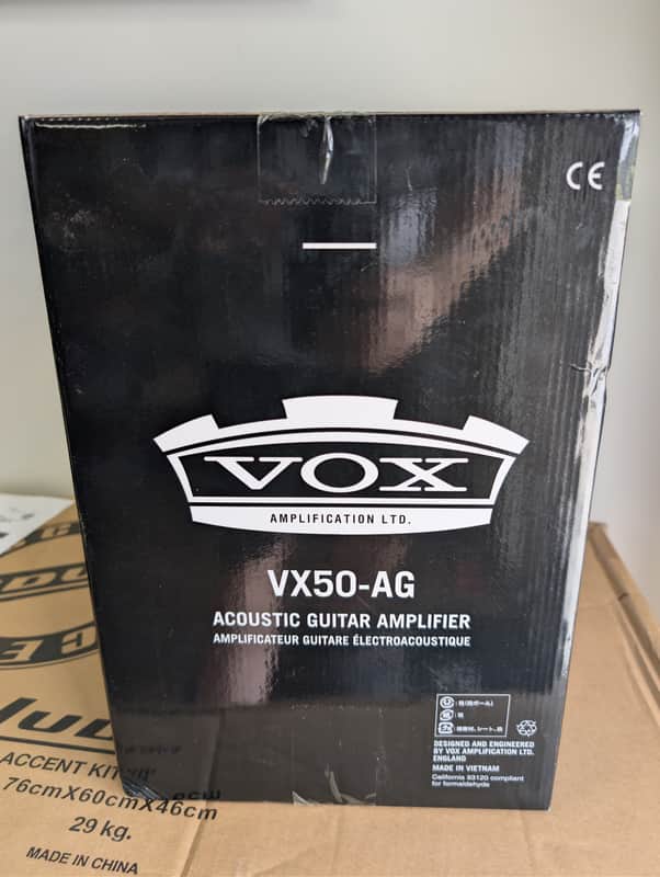 Vox VX50 AG 50-Watt 1x8" Acoustic Guitar Combo 2017 - Present - Brown image 1