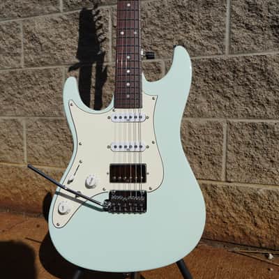 IBANEZ AZ2204NWL MGR Mint Green Left Handed 6-String Electric Guitar w/ Hardshell Case image 4