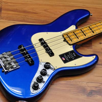 Fender American Ultra Jazz Bass - Cobra Blue image 4