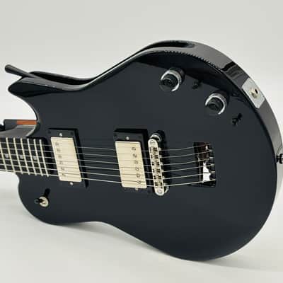 Ciari Travel Guitars Ascender Custom Classic Piano Black with Free Backpack! image 2