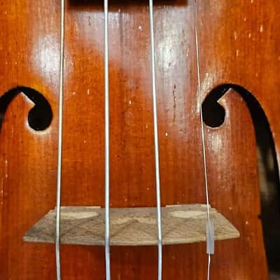 D Z Strad Violin - Model 400 - 3/4 Size- Light Antique Finish Violin Outfit (New - Blemished) image 10