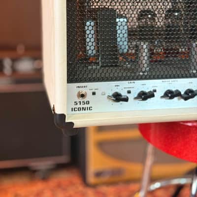 EVH 5150 Iconic Series 2-Channel 80-Watt Guitar Amp Head 2021 - Present - Ivory image 7