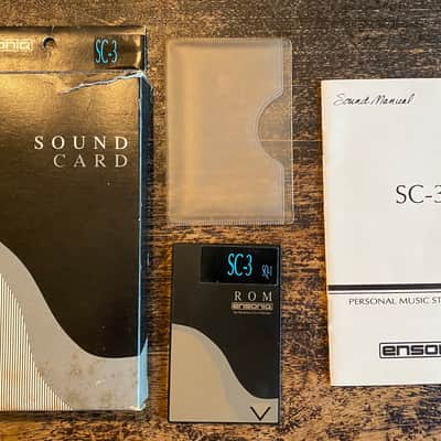 Ensoniq SC-3 Rom Card for SQ-1 Synthesizer