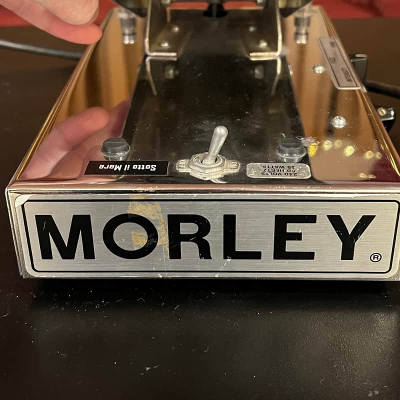 1970s Morley Power Wah Fuzz PWF Silver