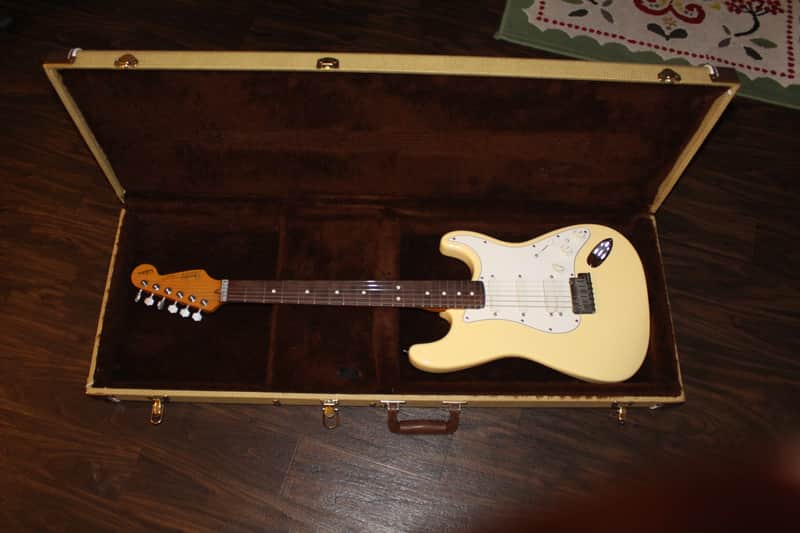 Fender Jeff Beck Artist Series Stratocaster with Lace Sensor Pickups 1991 - Vintage White