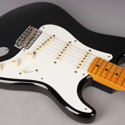 Fender '57 American Vintage Reissue Stratocaster - 2011 - Black over Daphne Blue w/OHSC image 19