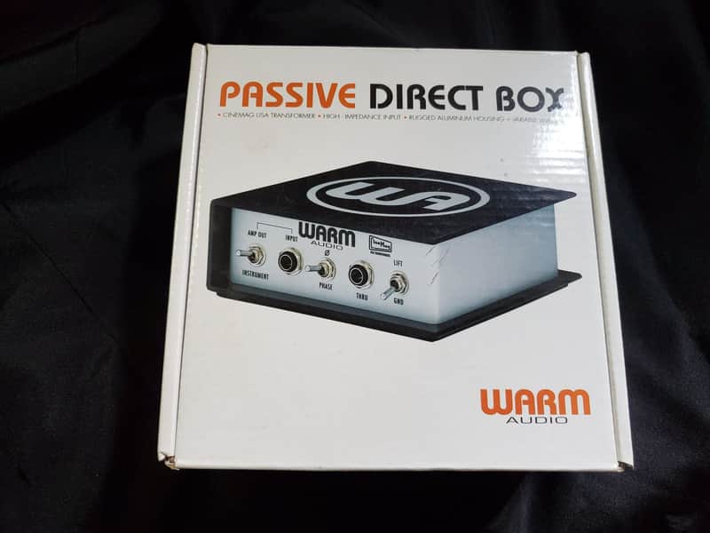 Warm Audio Direct Box Passive DI 2020 - Present - Black image 1