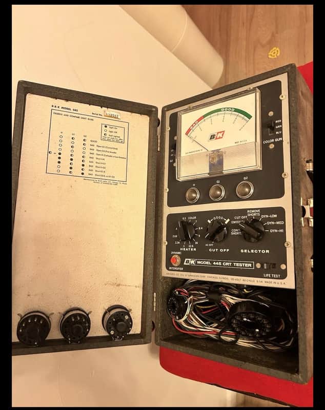 B&K Model 445 CRT Tube Tester image 1