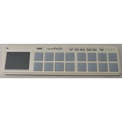 Korg Used nanoPAD2 Slim-Line USB Pad Controller (White) image 1