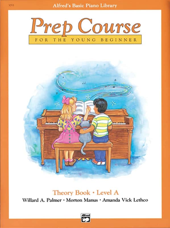 Alfred 00-3093 Alfred's Basic Piano Library Prep Course - Theory Book (Level A) image 1
