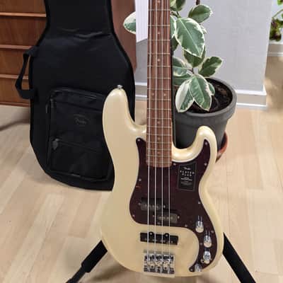 Fender Player Plus Precision PJ Bass BRAND NEW 4-String Active EQ Preamp Precision Jazz PJ Professional Pro Bass Guitar Noiseless Pickups Olympic Pearl White image 15