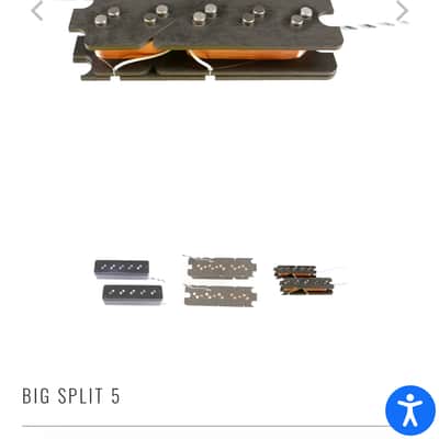 Nordstrand Big Split 5 String Bass Pickup Set image 4