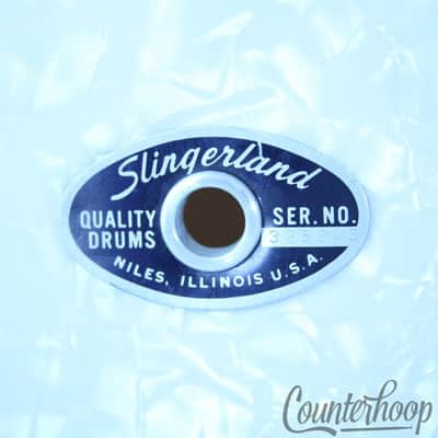 Slingerland 14x10"Snare Drum WMP Vintage 70s Custom 5Ply 3-Point Leedy Throw-off image 2