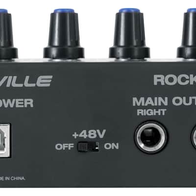 Rockville ROCK-U MINI 2x2 Home Studio USB Computer Recording Interface + Mic image 12